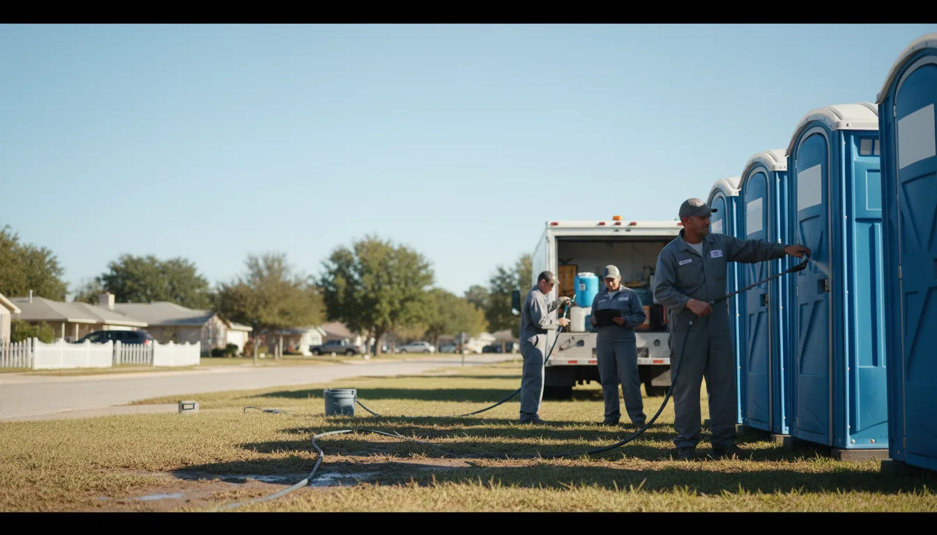 Long-Term Portable Toilet Rental in Hazel Park, MI near me